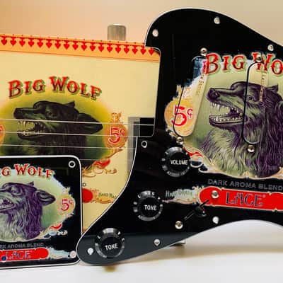 Lace Sensor Big Wolf Custom Loaded Pickguard - Big Wolf image 4