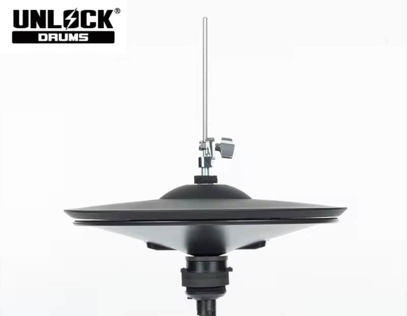 UNLOCK 14” 2 Piece Hi Hat Cymbals for Roland Alesis Strike Lemon VH image 1