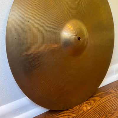 Paiste 20" Formula 602 "Pre-Serial" Medium Ride Cymbal 1965 - 1971 - VIDEO image 2