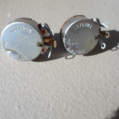 Fender Telecaster 1962 250K Pots image 2