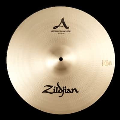 Zildjian 16" A Series Medium Thin Crash Cymbal - NEW image 2
