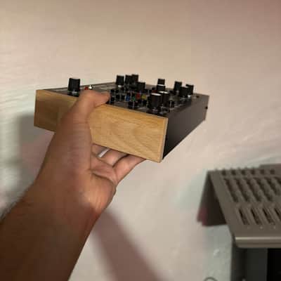 Herbs and Stones Liquid Foam Desktop Monophonic Analog Groovebox 2020 - Present - Black with Wood Frame image 3