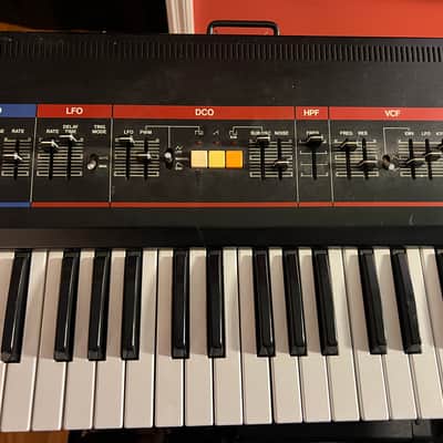 Roland Juno-60 61-Key Polyphonic Synthesizer 1982 - 1984 - Black image 7