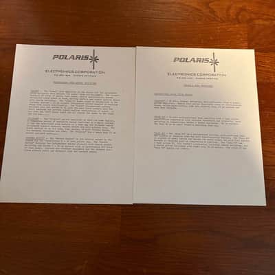 Polaris Professional Audio Components Flyers and Price List 1983/84 image 9