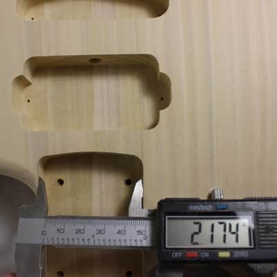 Unfinished Poplar HSH guitar body - fits Fender Strat Stratocaster neck Floyd Rose J896 image 9