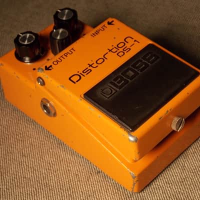1979 BOSS DS-1 DISTORTION PEDAL LONG DASH TA7136AP CHIP SILVER SCREW MIJ KILLER! image 9
