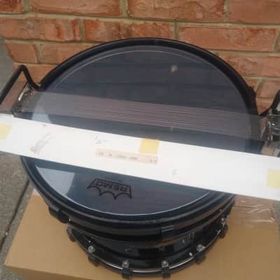 Remo Quadura Legato 16 Lug marching snare drum black 14X12 image 1