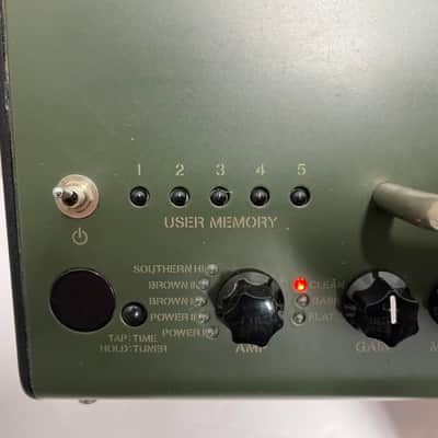 Yamaha THR10X 10 Watt Desk Top Mini Guitar Amplifier High Gain METAL THR 10X Amp Portable Modeling Combo Amp EVH D 2 x 3" Stereo Digital Speakers 2013 - 2018 Camouflage Green Hi-Gain Steel Panther Approved. image 9