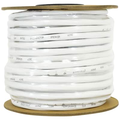 Rockville CL16-100-4 CL2 Rated 16 AWG 100' 4 Conductor Speaker Wire In Ceiling image 3