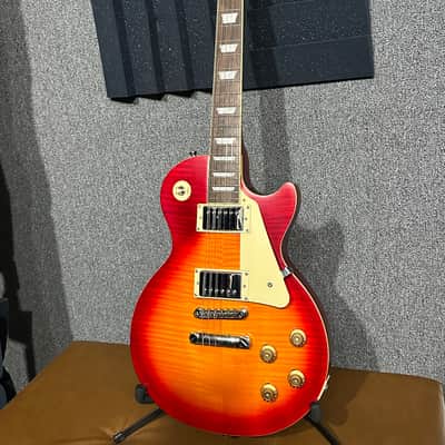 Epiphone "Inspired by Gibson Custom" '59 Les Paul Standard 2022 - 2025 - Washed Cherry Sunburst image 2