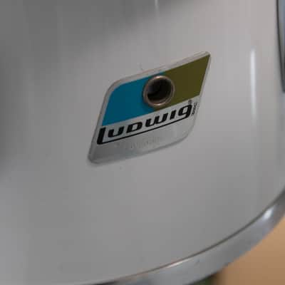 1980s Ludwig White Cortex "Concert Tom" Drum Set image 4