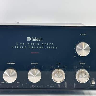McIntosh C26 Solid State Stereo Preamplifier (Serviced) image 5