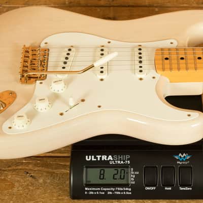Fender Custom Shop Vintage Custom '57 Strat - Aged White Blonde *Used* image 10