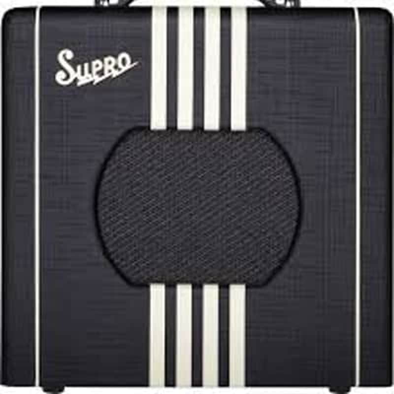 Supro 1818 Delta King 8 1-Watt 1x8" Guitar Combo 2021 - Present - Black image 1