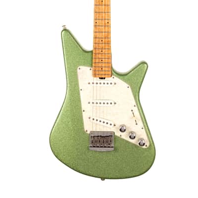 Ernie Ball Music Man Albert Lee SSS w/ Piezo Hardtail 2002 Gremlin Green Sparkle | Vault Exclusive image 1