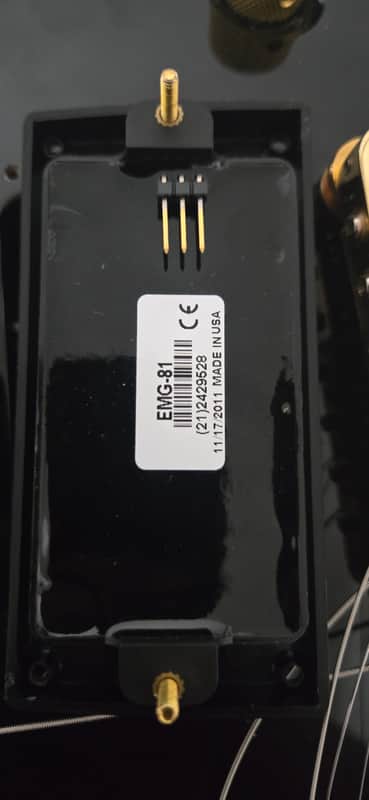 *NEED GONE NOW*EMG 81-B Active Bridge Humbucker 2011 image 1