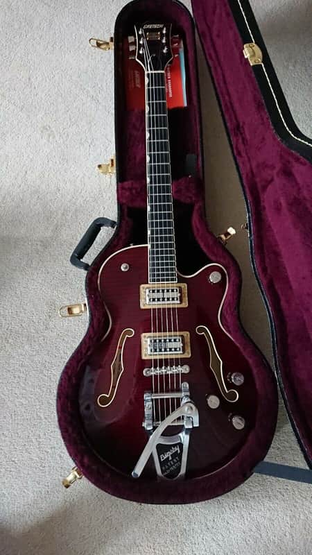 Gretsch G6659TFM Players Edition Broadkaster Jr. Center Block Semi-Hollow Electric Guitar w/ String- image 1
