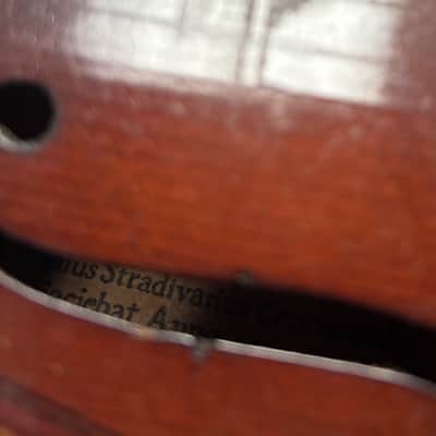 Antonius Stradivarius Cremonensis Faciebat Anno 17 Violin (Used) image 4