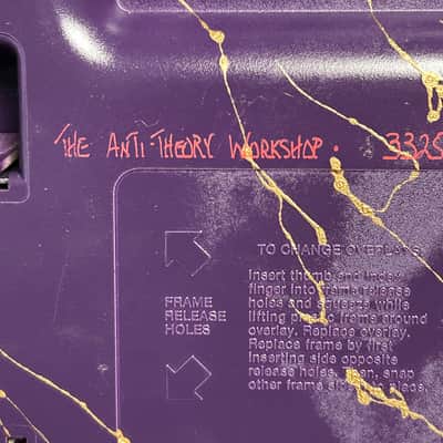 Trigon Incantor Circuit Bent Texas Instruments 1995 - Iridescent Green and Purple image 6