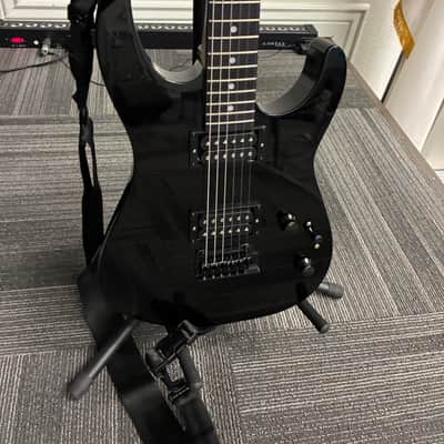 Jackson *MODDED* JS Series JS11 Dinky with Amaranth Fretboard 2019 - Present - Gloss Black image 1