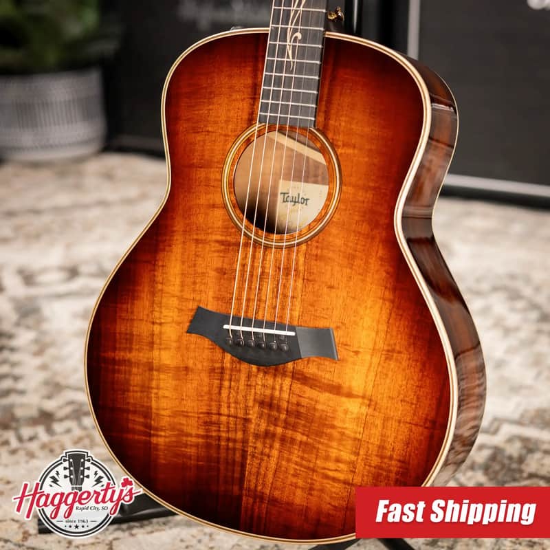 Taylor K21e Grand Theater Acoustic/Electric Guitar with AeroCase image 1