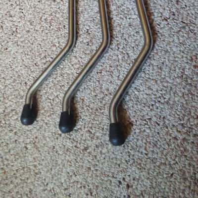 Unknown VINTAGE Thick 1/2" Diamter Floor Tom Legs 17" RARE Set Of 3 image 3