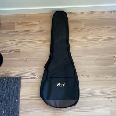 Cort AB850F - Acoustic Electric 4 String Bass, Natural with Matching Gig Bag image 10