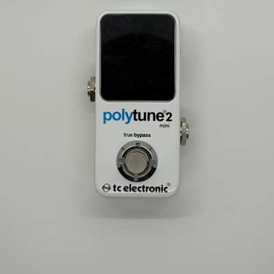 TC Electronic PolyTune 2 Mini Tuning Pedal 2010s - White image 4