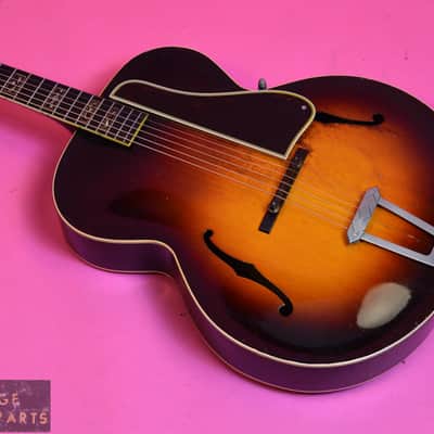 Vintage 1939 Gibson L-7 "Advanced Model"  X-braced, Picture Frame Inlays, Original Case! image 2