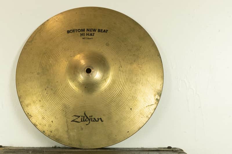 Zildjian 14" New Beat Bottom Hi Hat Cymbal 1361g image 1