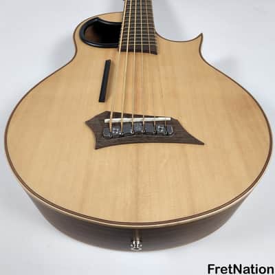 Warwick Alien Acoustic 6-String Bass w/ Fishman Piezo Prefix System A/E w/ Bag - 7.5 Pounds #8667-21 image 4