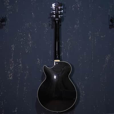 D'Angelico Premier SS Semi-Hollow Single Cutaway - Black Flake image 11