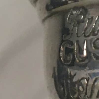 MAKE OFFER RARE SERIES 1 HANDMADE RUDY MUCK CUSHION RIM 16-S 1930'S CORNET MOUTHPIECE ORIG FIN. 95% image 3