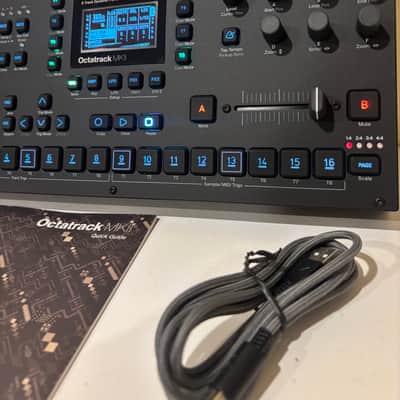 Elektron Octatrack MKII 8-Track Dynamic Performance Sampler MK2 pristine Black image 6