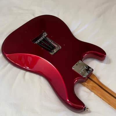 2013 Fender American Standard Stratocaster - Mystic Red Metallic - Upgrades - Free Pro Setup image 9