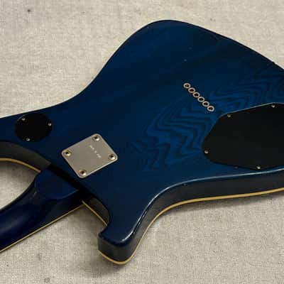 1984 Quest Manhattan MKII Blueburst Offset Matsumoku Japan RARE Model image 15