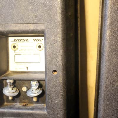 Bose 402 1980s - black with 6 new Bose replacement speakers image 7