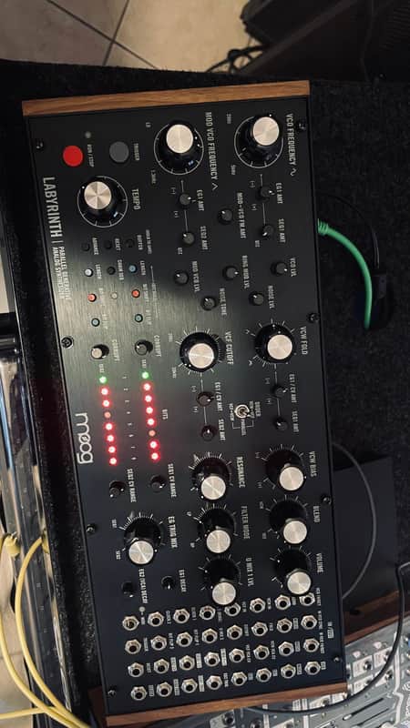 Moog Labyrinth Parallel Generative Synthesizer 2024 - Present - Black with Wood Sides image 1