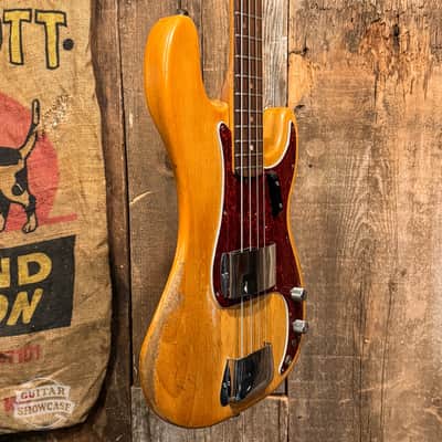 Fender Precision Bass 1968 - stripped finish image 3