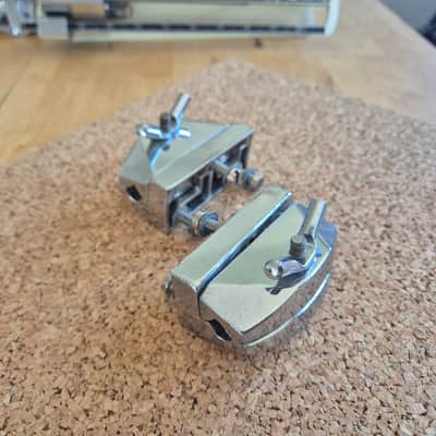 Sonor Phonic Bassdrum Leg Brackets ~1980 - Chrome image 4