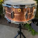 Ludwig LC662 Copper Phonic 6.5x14" 10-Lug Snare Drum 2016 - Present - Polished Copper