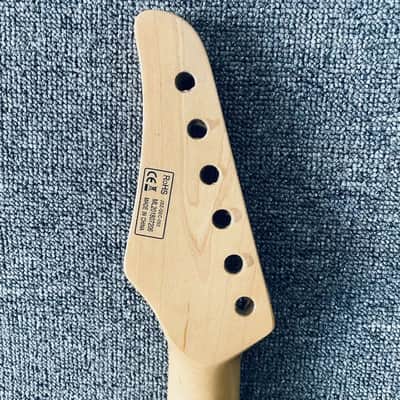Maple Wood Guitar Neck, 24 Frets Fingerboard image 4