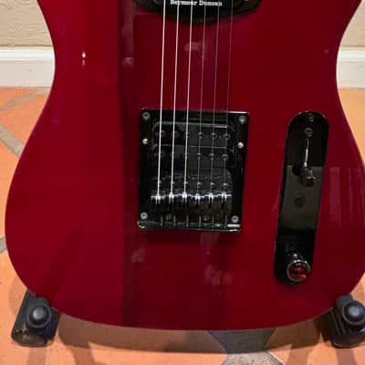 Warmoth Tele Custom 2020 - Red Transparent image 4