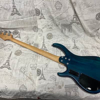 Peavey Fury IV 2001 4-String Turquoise Factory Active Electronics Lightweight Funk Master! image 11