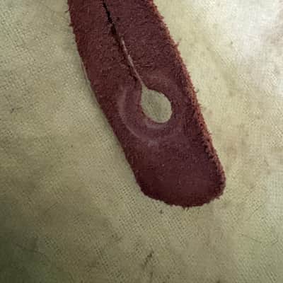 Fender Leather strap original 1965 - Black image 11