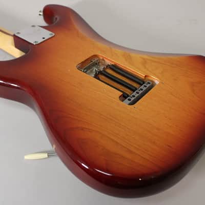 2010 Fender Standard Stratocaster Sienna Burst w/OHSC image 11