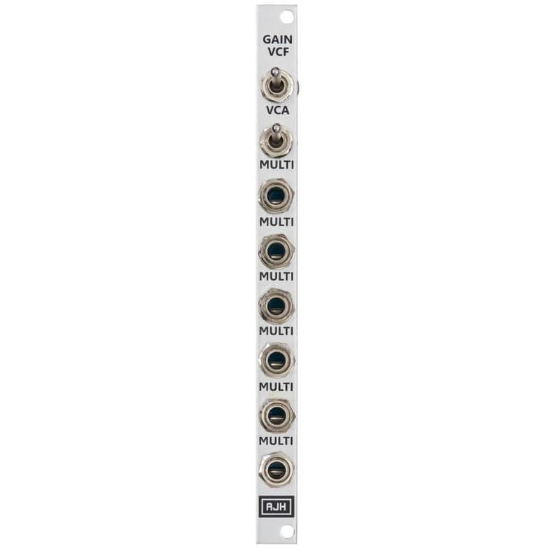 AJH Synth MiniMod Gain Switch Eurorack Module (Silver) image 1