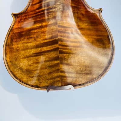 Fine Italian labeled Violin Stefano Scarampella di Brecia Fece In Mantova 1855 image 14