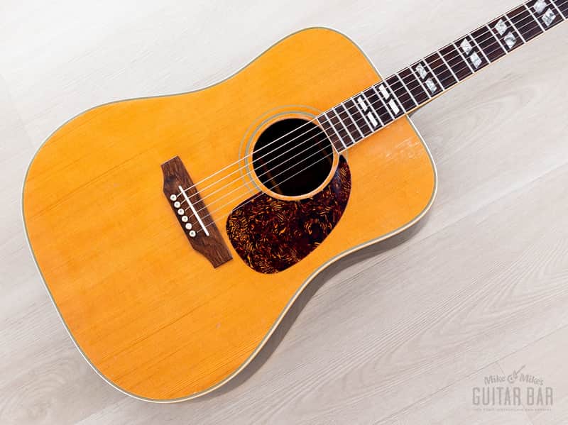 1968 Gibson SJN Southern Jumbo Natural Vintage Dreadnought Acoustic Guitar Long Scale 25 1/2" w/ Case image 1