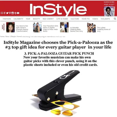 Premium Pick Maker - DIY Guitar Pick Punch Mega Gift Pack image 8